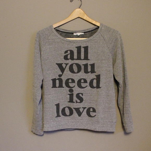 Rebecca Minkoff Sweatshirt All you need is love - Picture 7 of 8